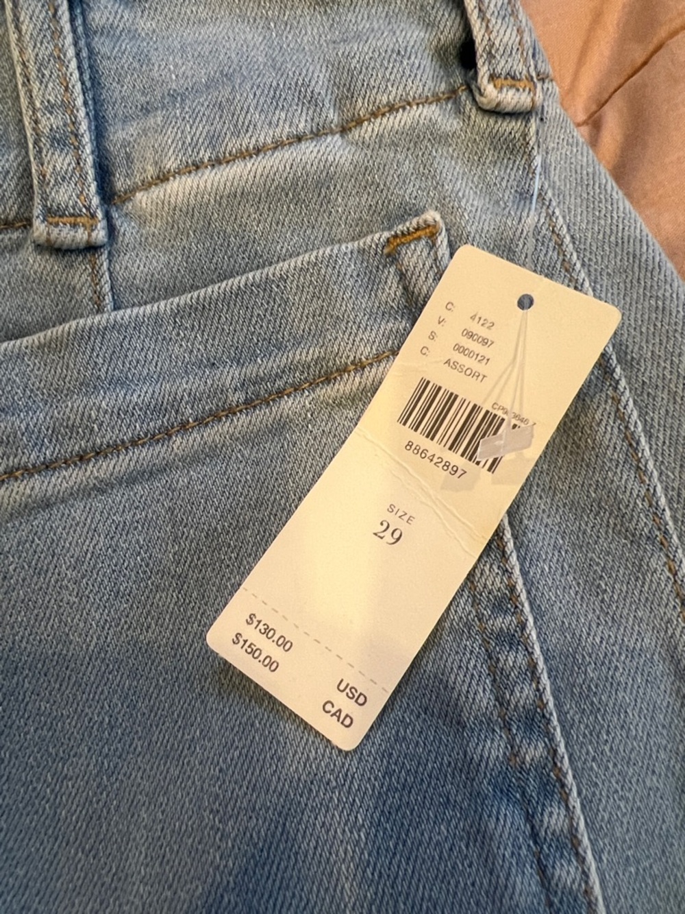 Maeve Colette Crop high rise wide leg jeans, Size 29 - Picture 8 of 12